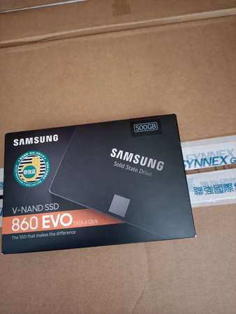 Samsung 860 EVO 500GB 2.5" SATA3 SSD