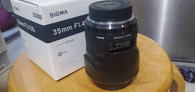 Sigms 35mm f1.4 Nikon mount