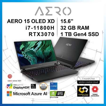 AERO 15 OLED XD i7 RTX3070 32GB/1TB