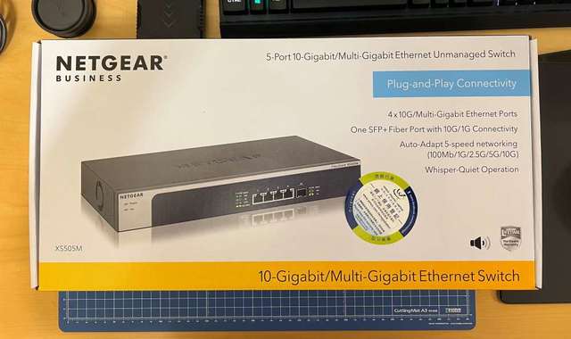 出售NETGEAR XS505M 5-Port 10G/Multi-Gigabit Unmanaged Switch