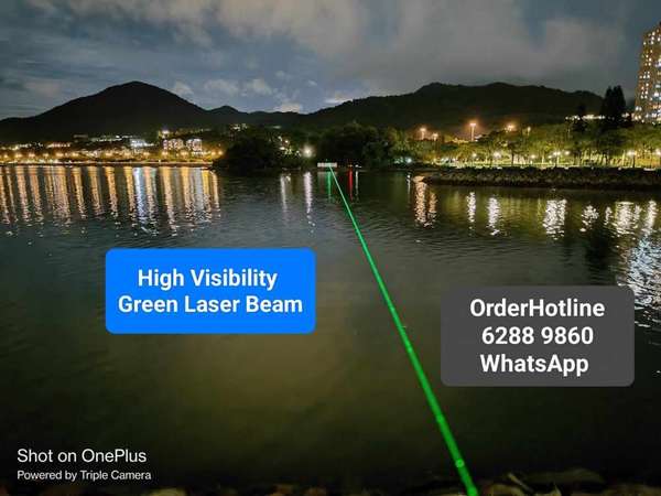 Green Beam Laser Pointer High Visibility. 高能見度激光（鐳射）觀星筆