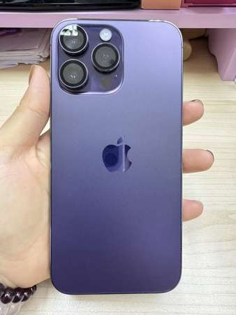 [99%新] 仲有保養紫色iPhone 14PROMAX 512GB