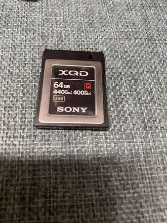 Sony 64GBXQD較少使用