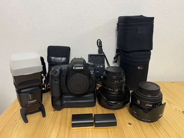 Canon 6D full set,17-40 F4, Sigma 50 F1.4,430EX II