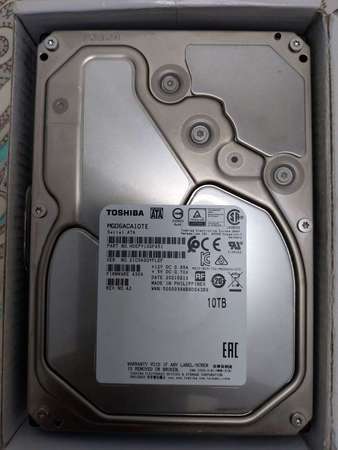 Toshiba 10TB Harddisk