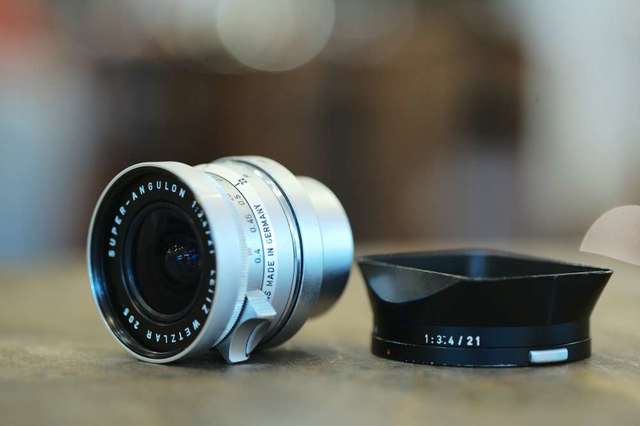 Leica Super-Angulon 21mm f/3.4 Silver Germany