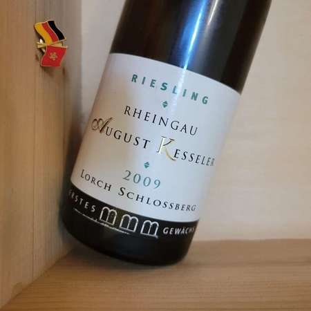 2009 August Kesseler Schlossberg Riesling EG Rheingau RP92分 德國 特級 雷司令 乾型 白酒