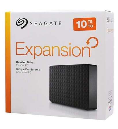 全新未用 SEAGATE EXPANSION USB3.0 EXTERNAL HDD 10TB 泰國製造 7200rpm