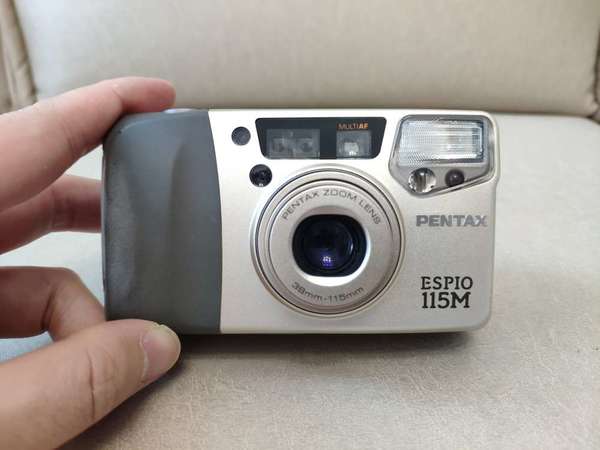 Pentax Espio 115M 新淨中古菲林相機 38-115mm 金色菲林機 傻瓜機 底片相機 Film P&S Point Shoot Camera