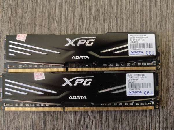 XPG 1600 8G DDR3 ram