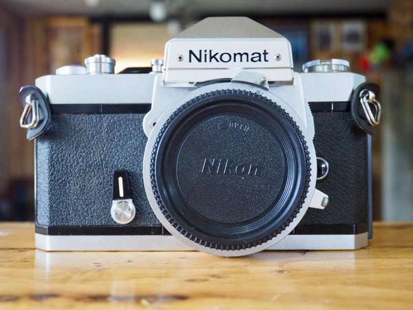 Nikomat FT2 film camera Silver