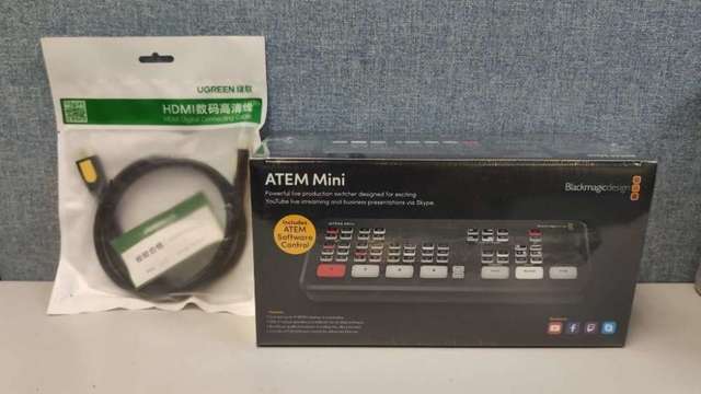 brand new Blackmagic Design ATEM Mini Switcher