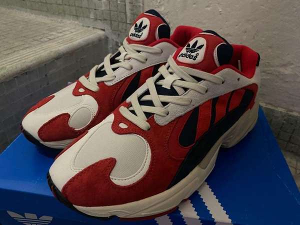 adidas ozweego 紅色 藍色 鞋 shoes