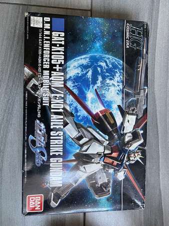 Bandai HG 1/144 GAT-X105 Aile Strike Gundam + Strike Gundam (SD) 高達 模型 送人 送禮 禮物