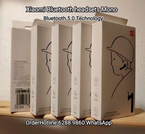 小米單筒藍牙耳機(黑色) Xiaomi Bluetooth headset (Black). 通話音質極佳！