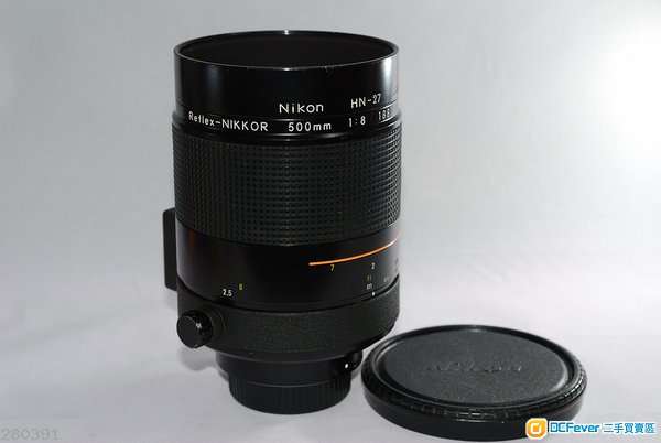 Nikon Reflex Nikkor 500mm 1:8 反射鏡 (橙圈) 影花利器
