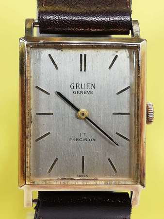 Gruen 機械上鏈腕錶.