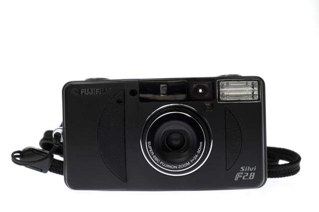 Fujifilm Fuji Silvi F2.8 Black 35mm Film Camera
