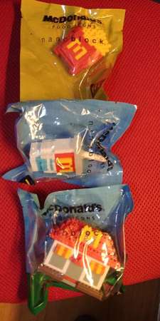 麥當勞 McDonald's 經典 食品 Food Icons x Nanoblock