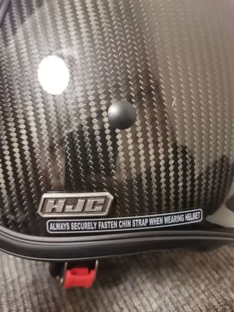 電單車碳纖維頭盔（女 L碼）