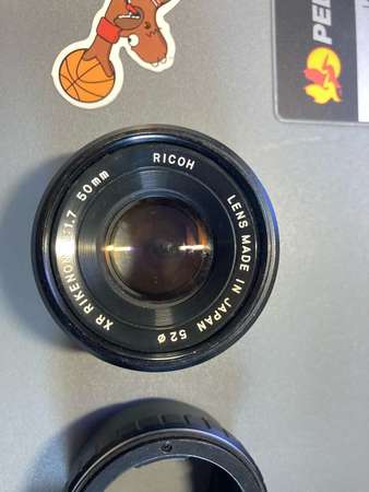 Ricoh XR Rikenon f1.7 50mm Prime Lens Pentax K-mount Japan e-mount sony