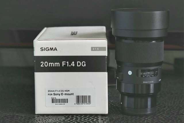 Sigma Art 20mm F1.4 Sony mount
