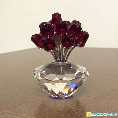 Swarovski Vase of Roses 2002