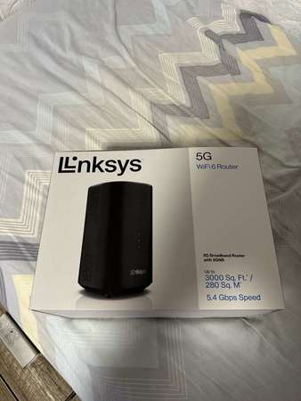 Linksys FGW5500 5G WiFi router 水貨 只用過幾日接近全新 合iPhone 14 15