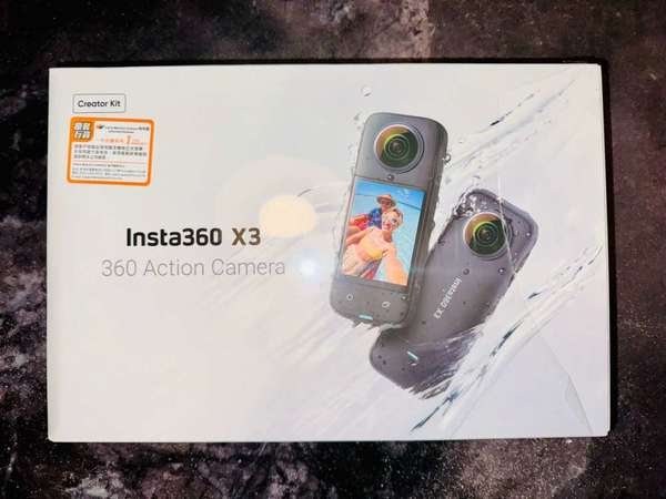 insta360 x3 creator kit action cam 套裝