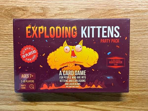 Exploding Kittens: Party Pack 爆炸貓: 狂歡派對包 (2 - 10 名玩家)