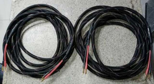 Venus speaker cable 5米1對～ 鋸齒頭