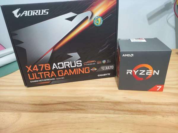 AMD 2700X + GIGABYTE X470
