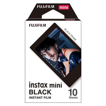[DJS LIFESTYLE] FUJIFILM INSTAX MINI INSTANT FILM (BLACK FRAME) 富士即影即有菲林相紙 (黑邊框)