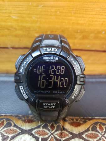 Timex Mens Ironman Rugged 30 Full-SZ Black Resin Strap Watch