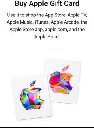 Apple Gift Card $3000