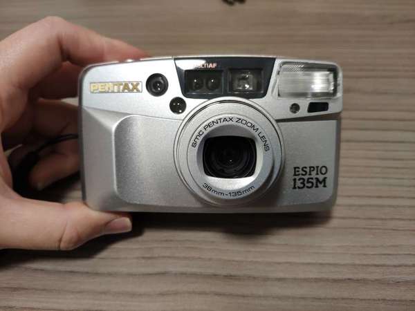 Pentax Espio 135M 新淨中古菲林相機 傻瓜機 38-135mm 底片相機 Film point shoot camera 適合初學者 情侶禮物