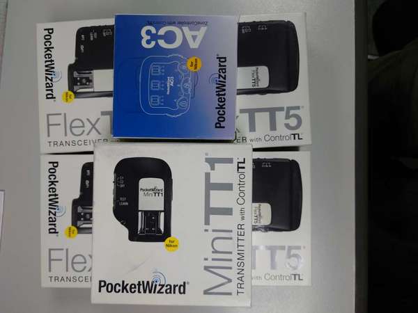 Pocket wizard for Nikon Flex TT5 miniTT1 AC3
