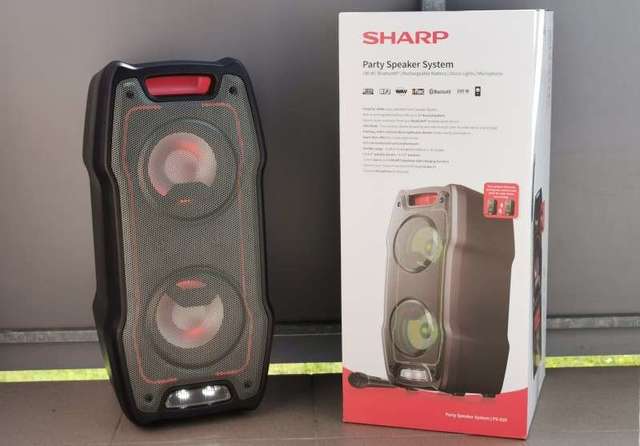 180W SHARP Party speaker with Bluetooth