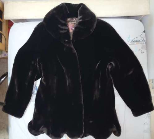 女裝 厚身 絨毛面 外套褸 加大碼 Size 175/92A 旅行 移民 道具 美術指導 Ladies' Fleece Coat Jacket