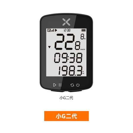行者小G+二代 無線 公路 單車咪錶 GPS 行車速度 距離 定位功能 (中文版) , 送SRAM碼錶延伸座
