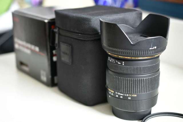 Sigma 17-50mm F2.8 EX DC OS HSM for Nikon ( Manual Focus )