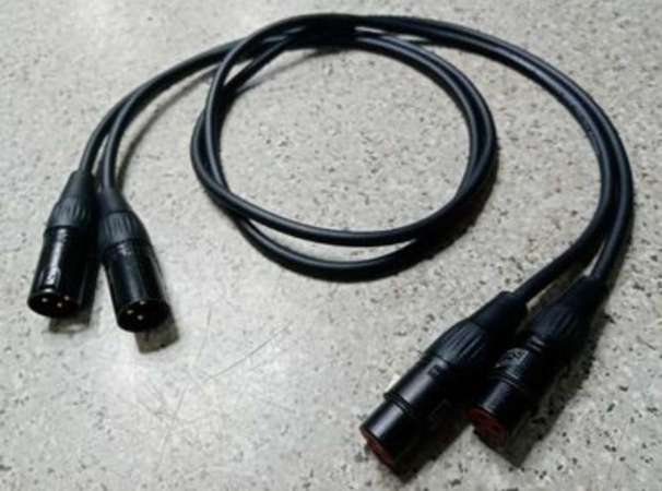 Low noise cable 1米～rca轉平行 ～平行線～ 兩款～