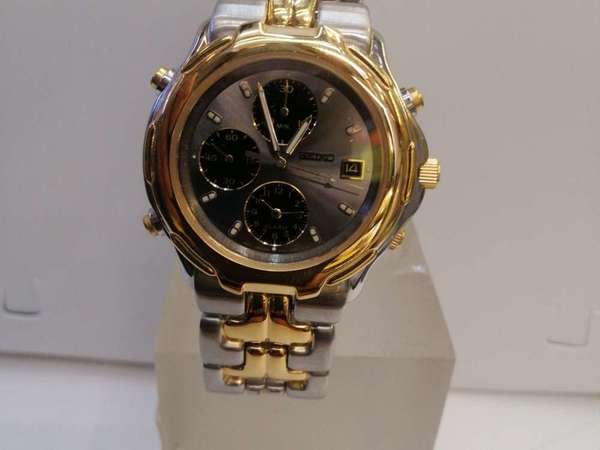 Vintage Seiko Sport Elegant chronograph watch