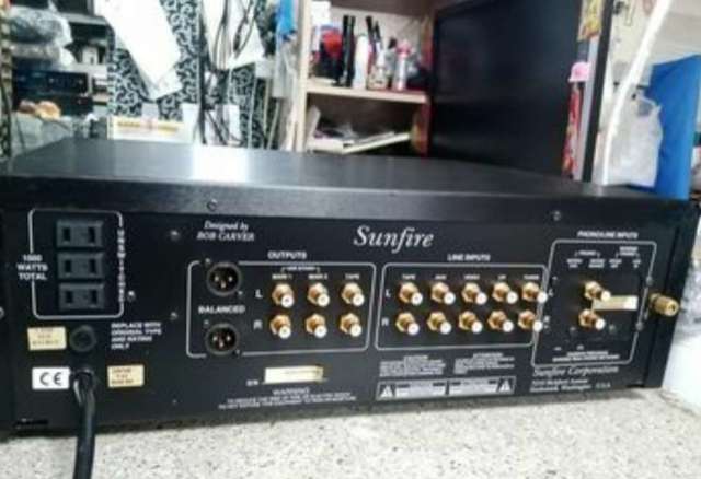 Sunfire classic tube control center