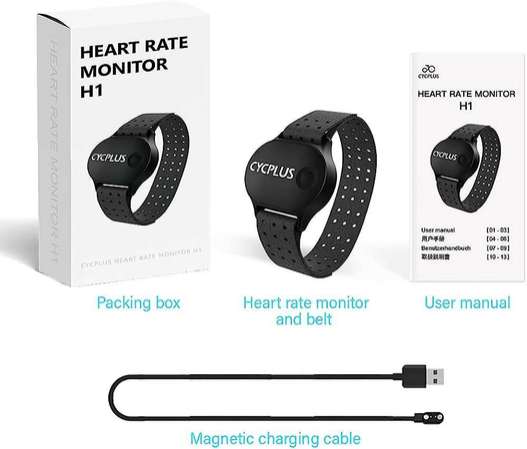 100%New CYCPLUS H1 Heart Rate Monitor Armband