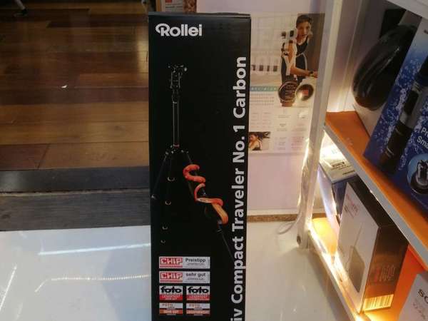 Rollei Compact Traveller No1 Carbon Tripod