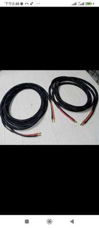 Venus speaker cable usa 4米1對.