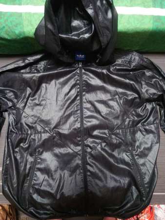 All black Adidas originals jacket XL