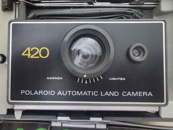 古董 Polaroid 420 Instant Film Land Camera 寶麗萊420即影即有相機