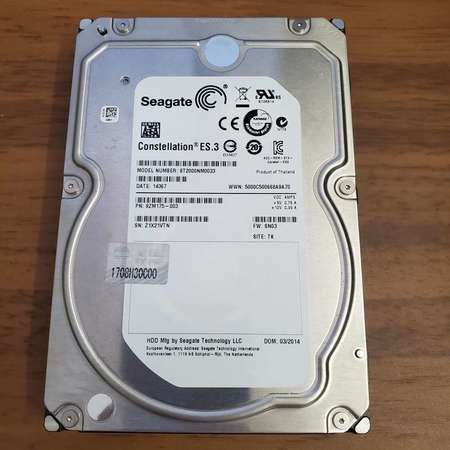 Seagate 2TB 3.5‘’ Enterprise SATA HDD